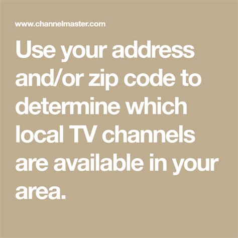 channel and chanel|channel finder by zip code.